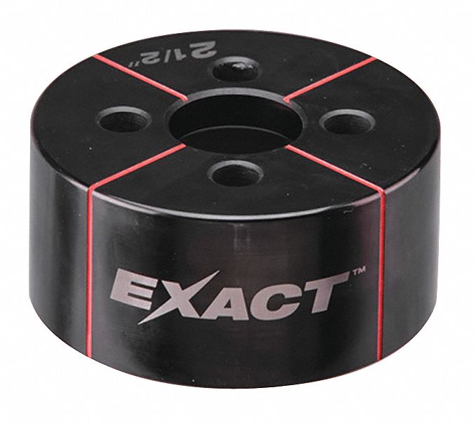 MILWAUKEE Knockout Die 12 ga Sheet Metal Capacity (Steel), 2 31/32 in