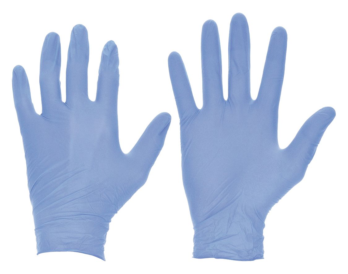 FIRST AID ONLY, MedicalGrade, L ( 9 ), Disposable Gloves 3WHT7FAE