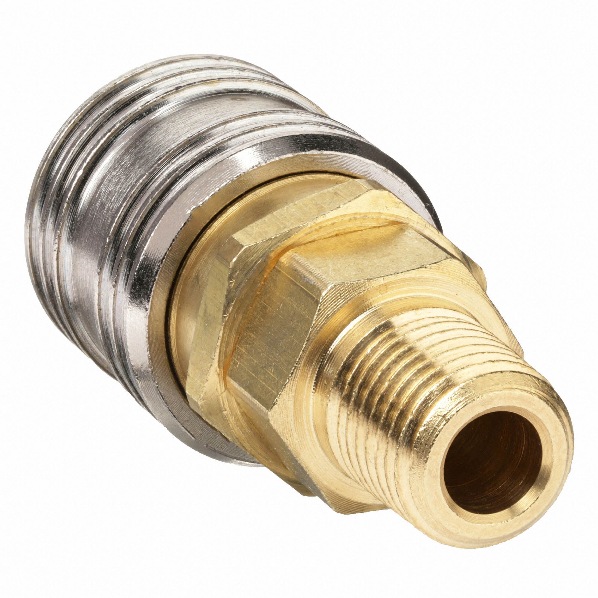 EATON HANSEN Quick Connect Hose Coupling 1/4 in Body Size, 1/4 in Hose