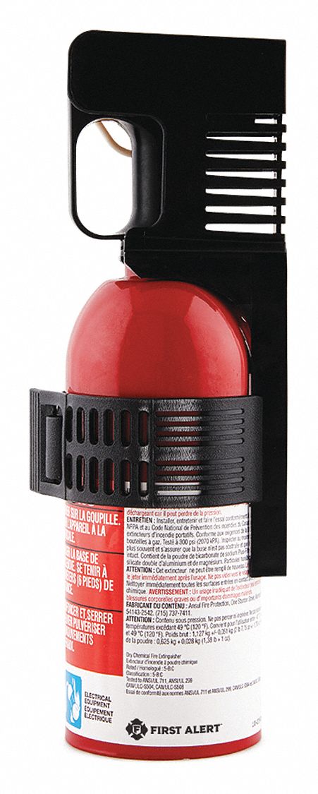 FIRST ALERT, 1.4 lb Extinguisher Capacity, 5B:C, Fire Extinguisher