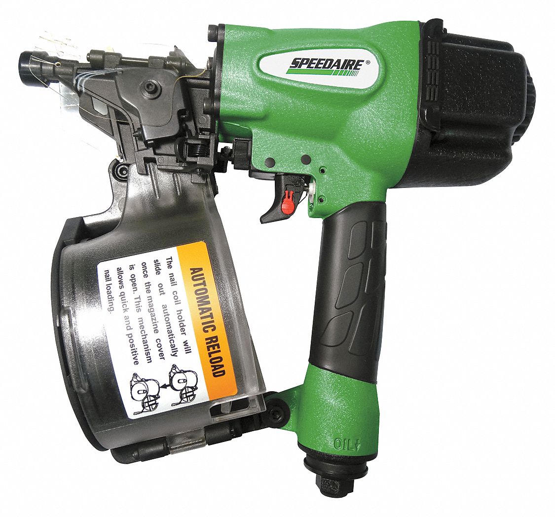Air Siding Nailer, Selectable Firing Mode Grainger