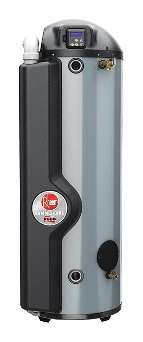 RHEEM Commercial Gas Water Heater, 80.0 gal Tank Capacity, Natural Gas