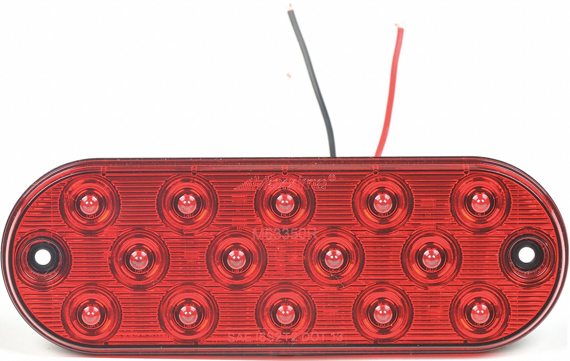 MAXXIMA 6 1/2 in Oval Stop/Turn/Tail Light, Red 31DG18M63350R Grainger