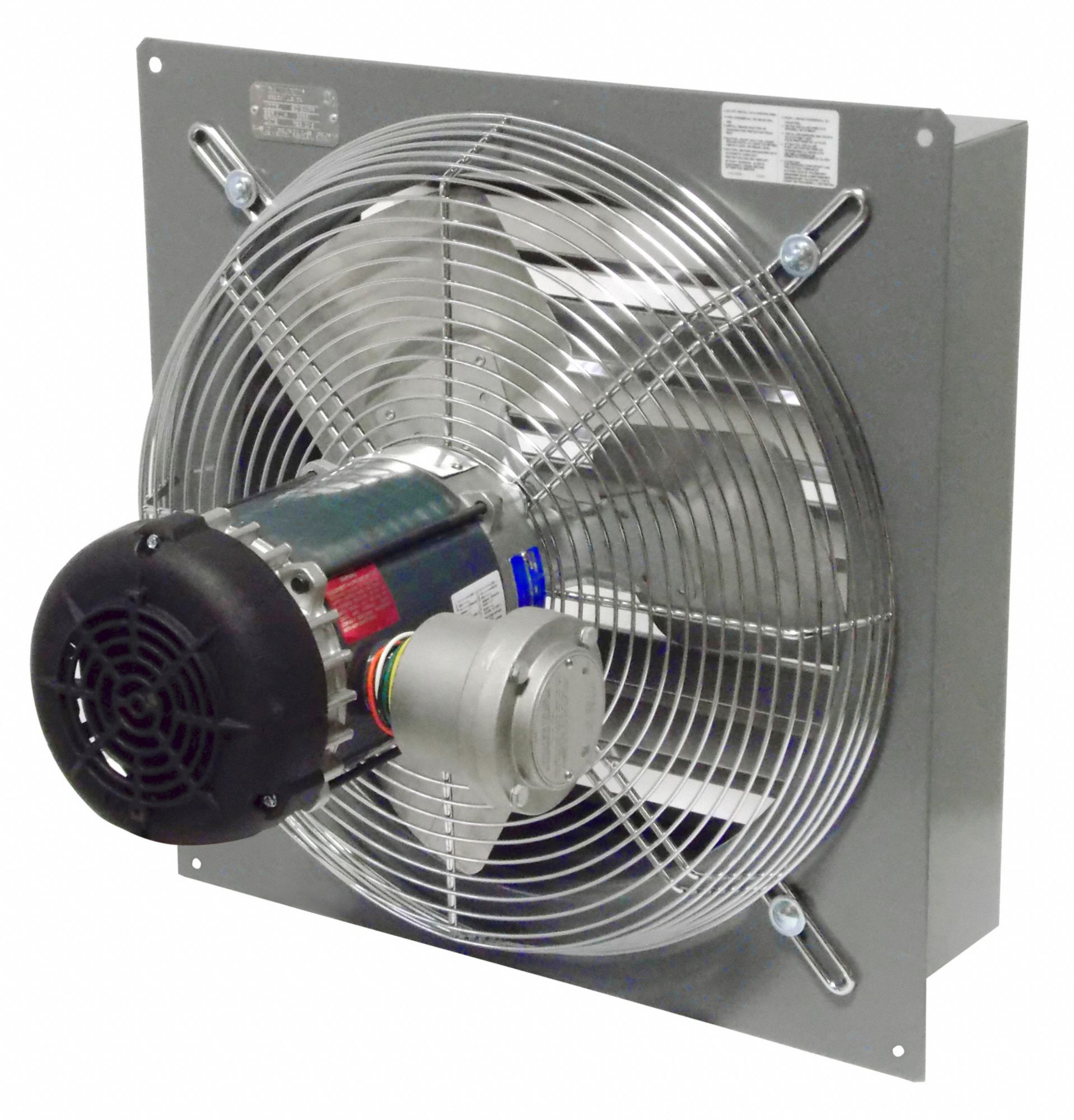 CANARM Shutter Mounted Hazardous Location Exhaust Fan 8 in Blade, 1
