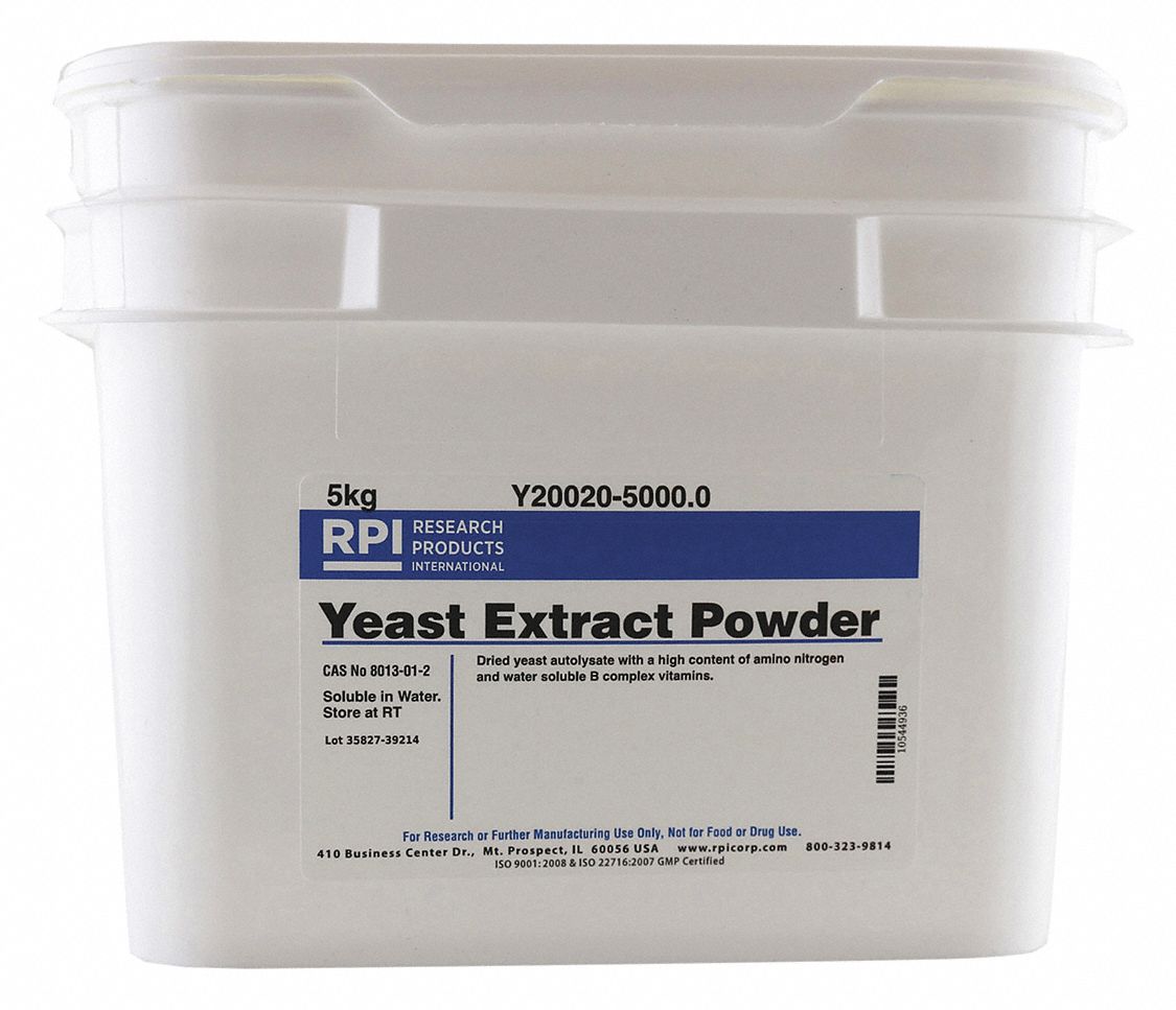 RPI Yeast Extract 5 kg Container Size, Powder 31GE65Y200205000.0