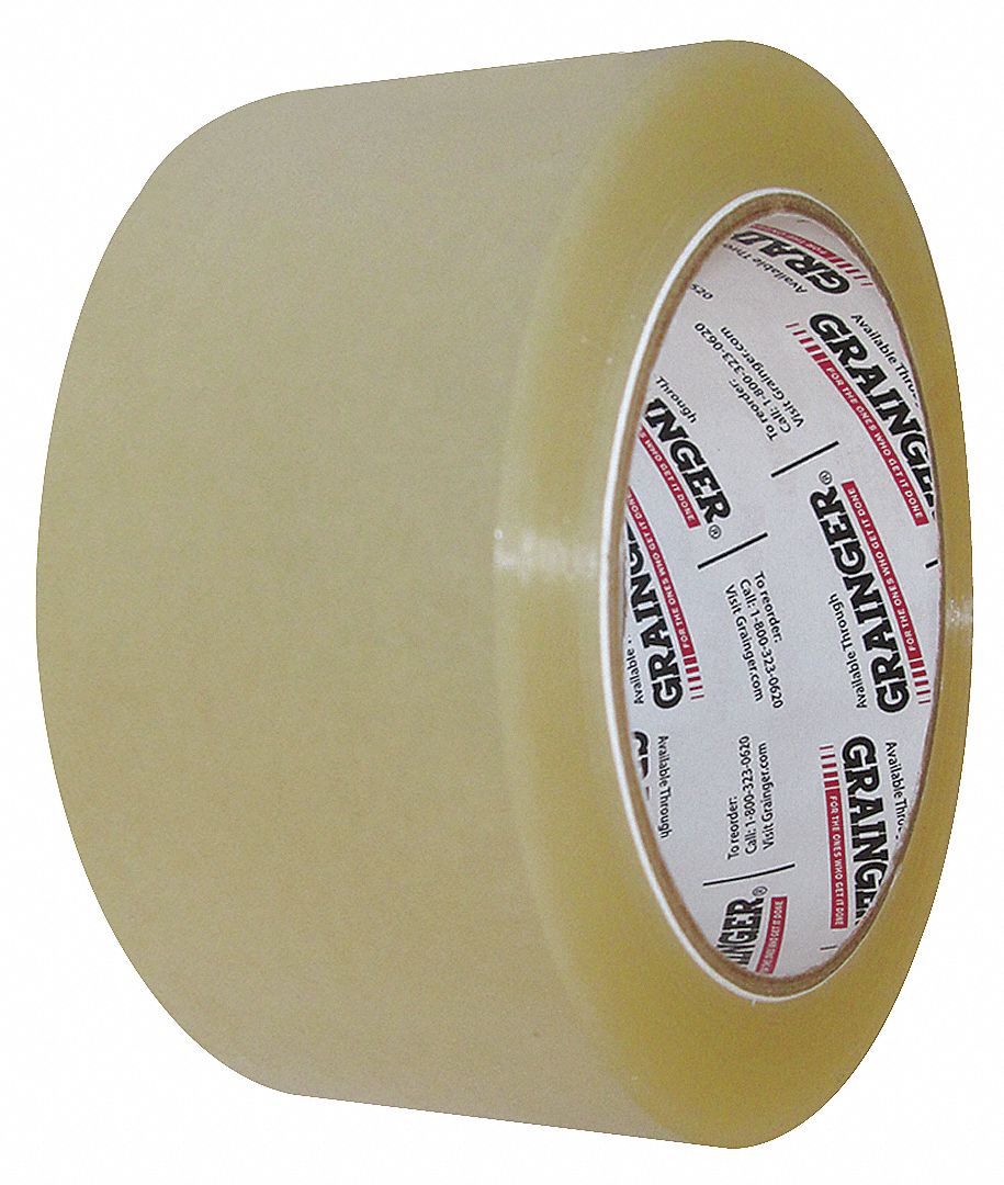 Carton Sealing Tape, Clear, Rubber Tape Adhesive, Tape Application Hand