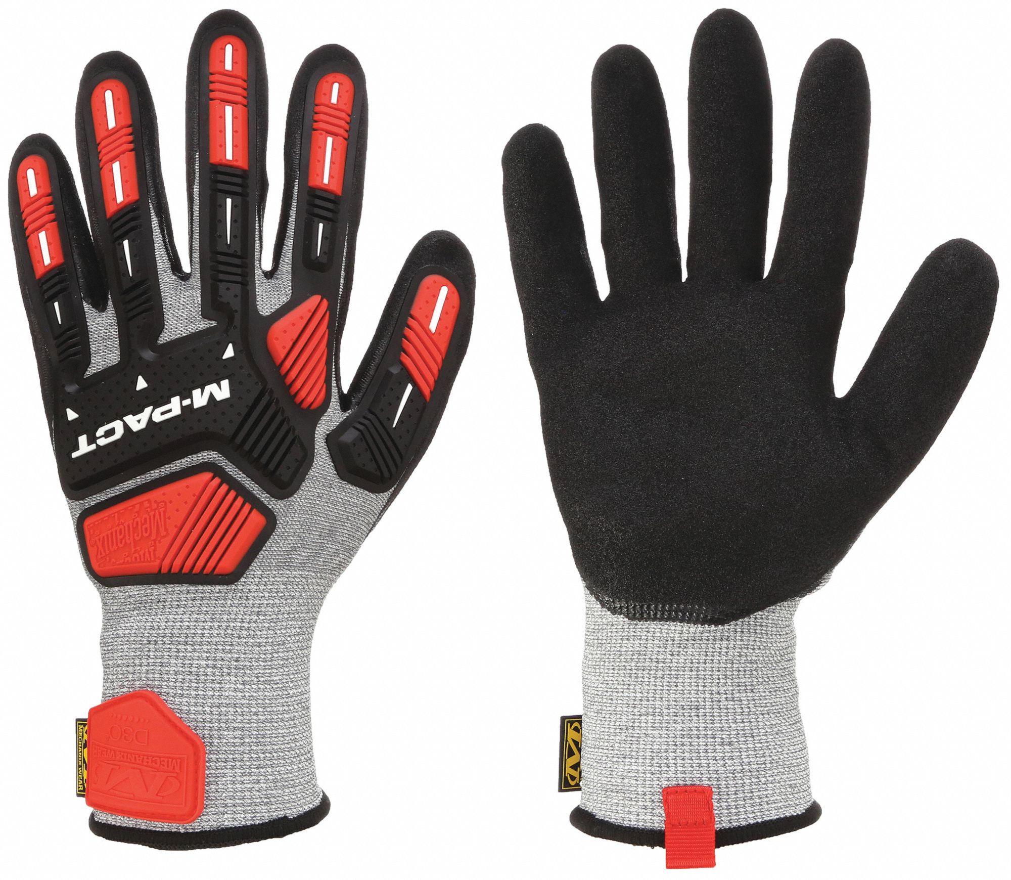 MECHANIX WEAR, XL ( 10 ), Full Finger, Coated Gloves 31KY78KHDCR