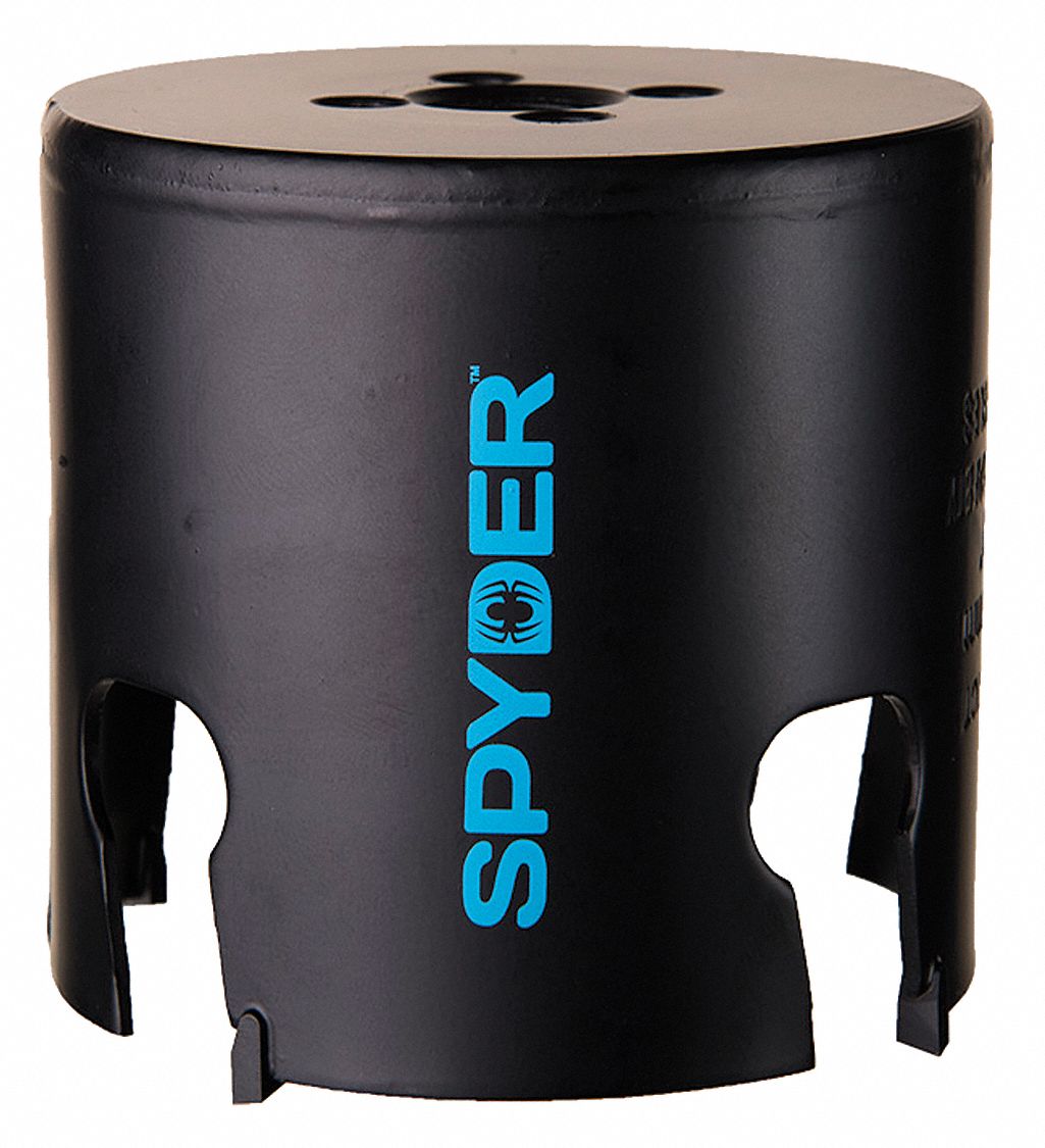 SPYDER, 3 in Saw Dia., 1 Teeth per Inch, Hole Saw 31LV70600034CF
