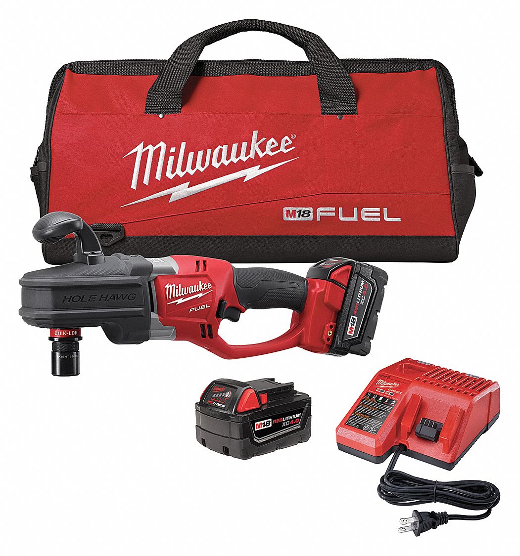 MILWAUKEE Drill Kit, Cordless, 1700 RPM, 12V DC 31MJ84270822 Grainger