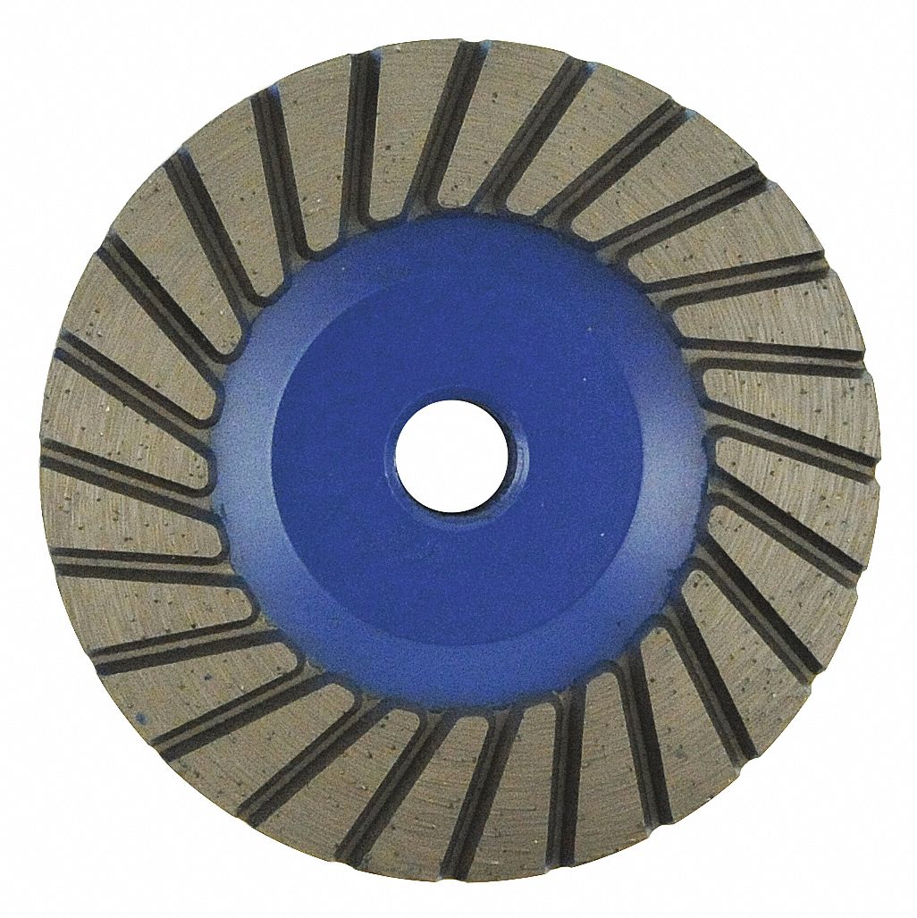 DIAMOND VANTAGE Segment Cup Grinding Wheel 4 in Abrasive Wheel Dia