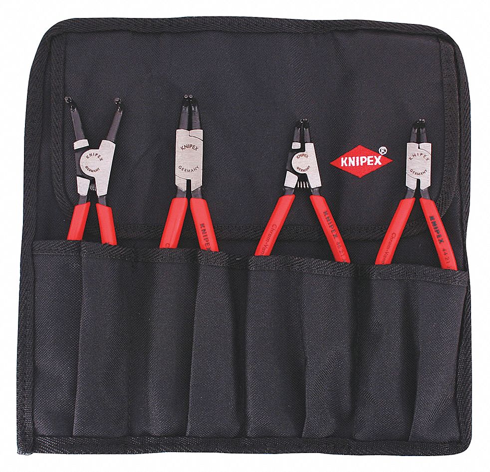 KNIPEX PLIER RET RING INTEXT 90 DEG 5PC Retaining and Lock Ring