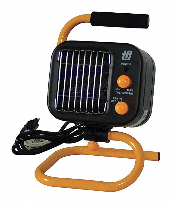 TPI CORP. Portable Electric Jobsite & Garage Heater 0.95kW/1.5kW Watt