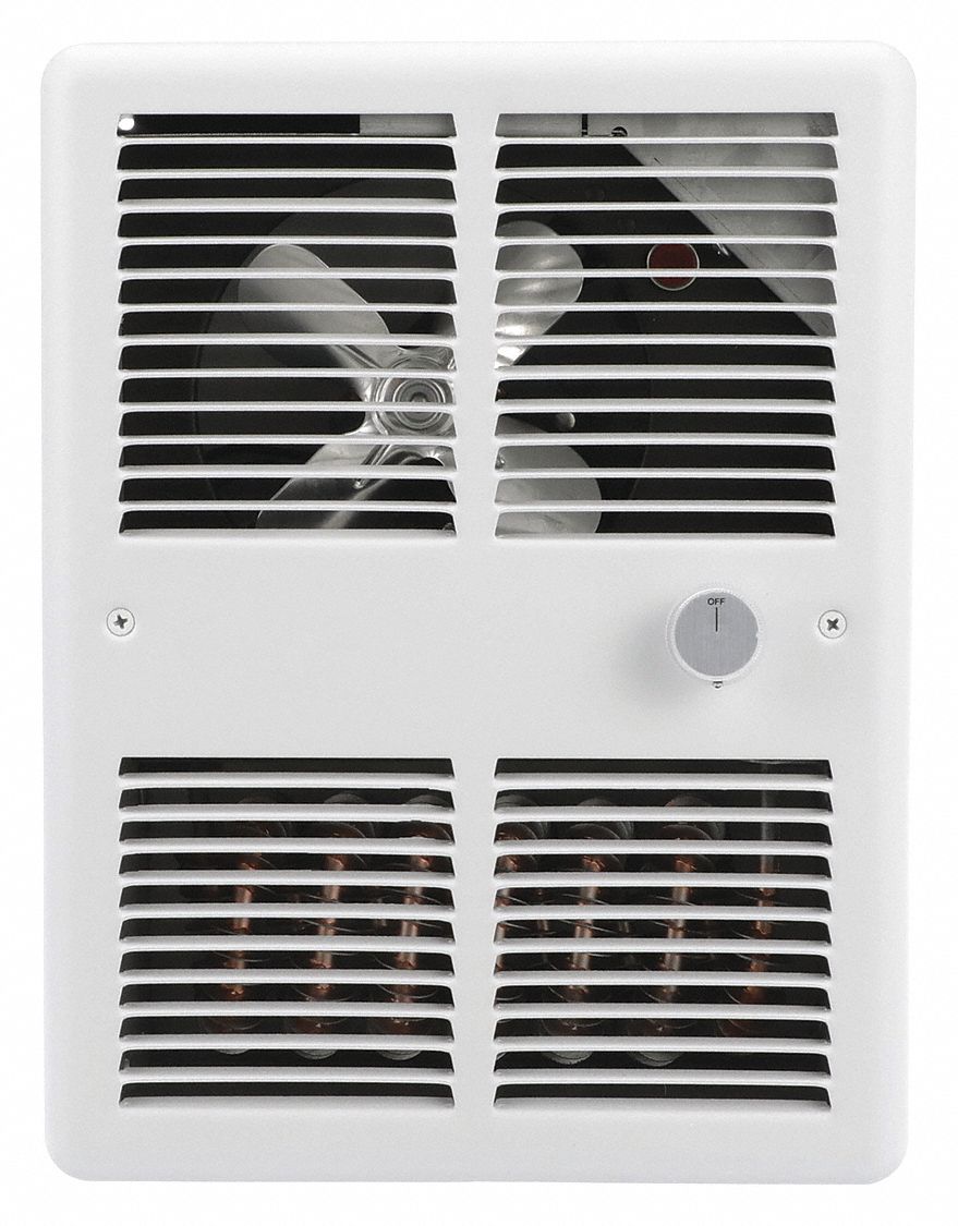 MARKEL PRODUCTS Recessed Electric WallMount Heater, 1,125W/1,500W, 208