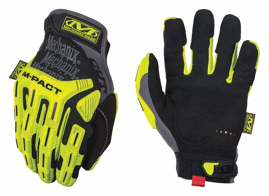 MECHANIX WEAR Cut/Impact Resistant Gloves, M, Uncoated, Uncoated Glove