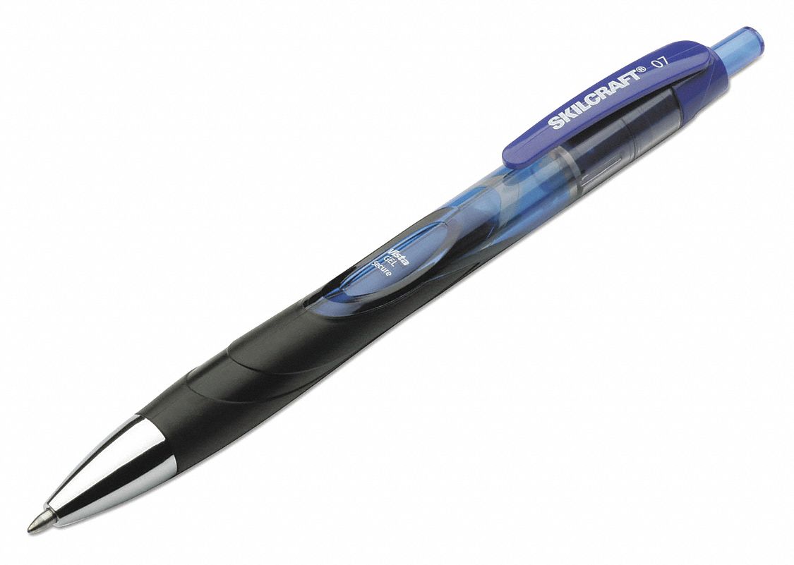 ABILITY ONE Gel MediumPoint Ballpoint Pen, 0.7mm, Blue 31UF017520