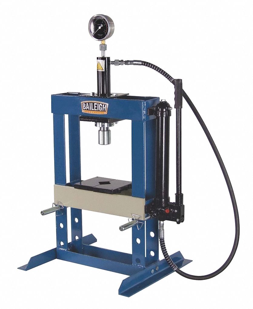 BAILEIGH INDUSTRIAL Hydraulic Press, Pump Type Manual, Frame Type H