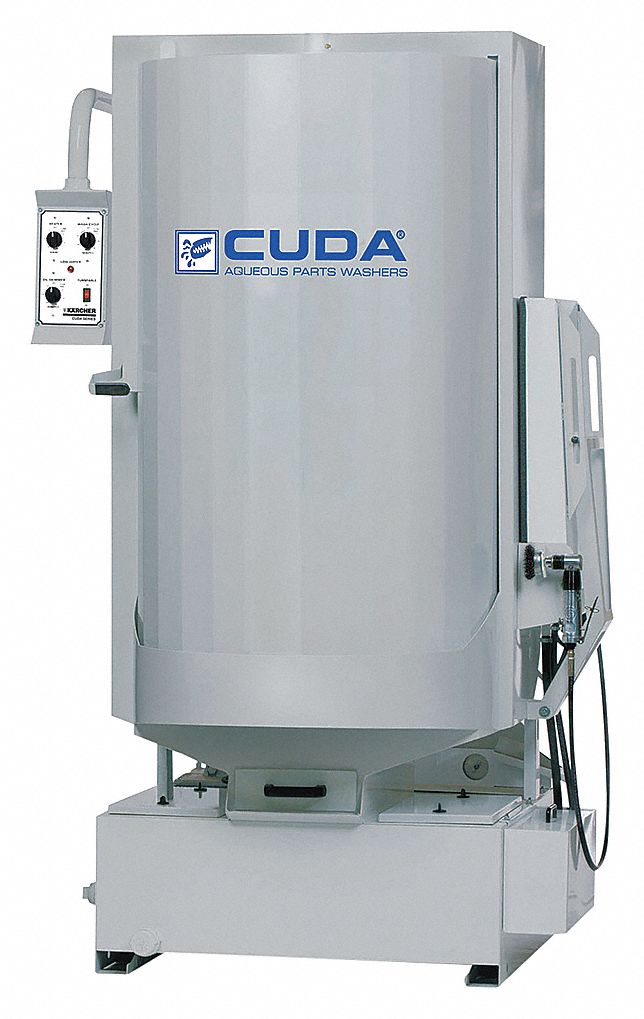 CUDA AUTOMATIC PARTS WASHER, ELECTRIC, 460 V, 3 PHASE, 9 W, 5 HP, 135