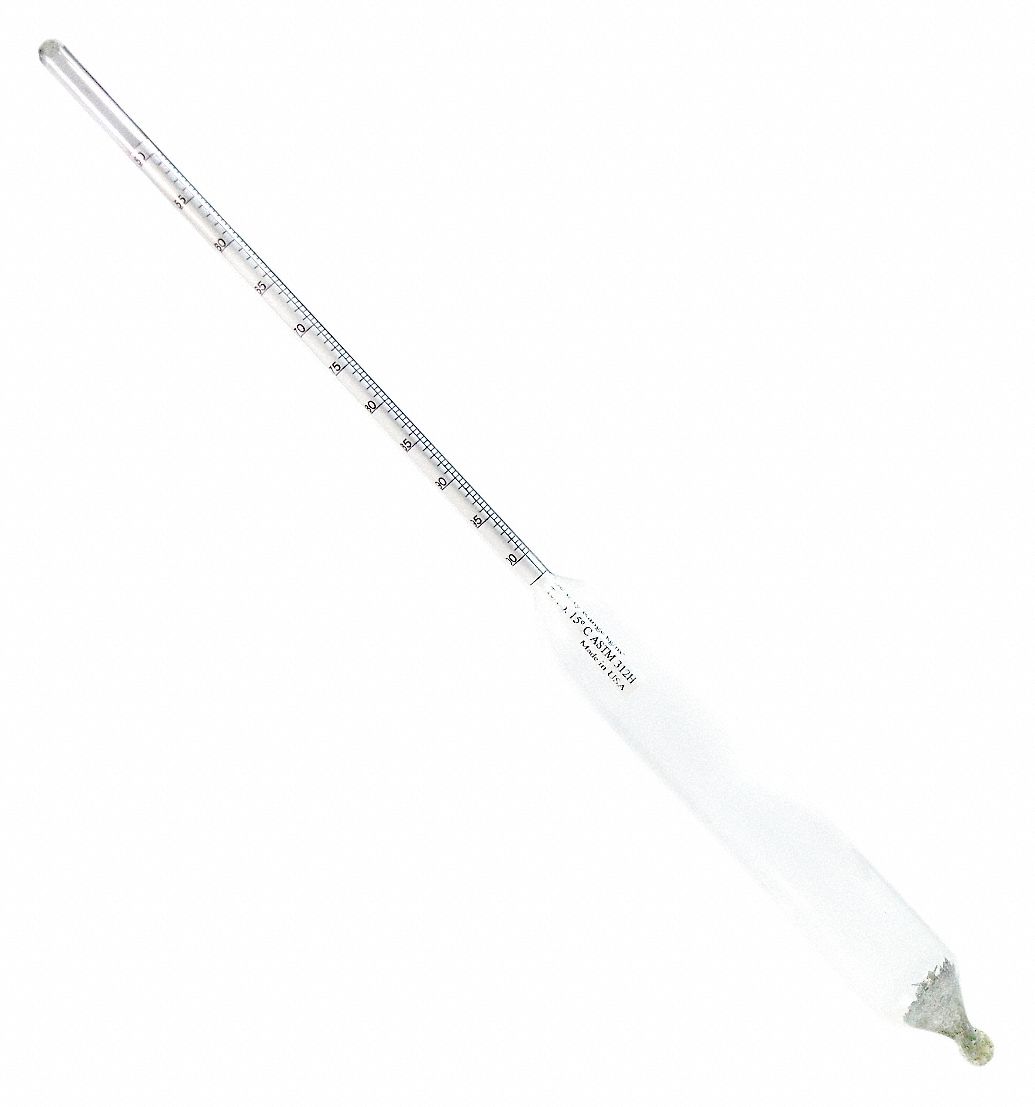 THERMCO, Density, 0.5, Hydrometer - 32GA58|GW320H - Grainger