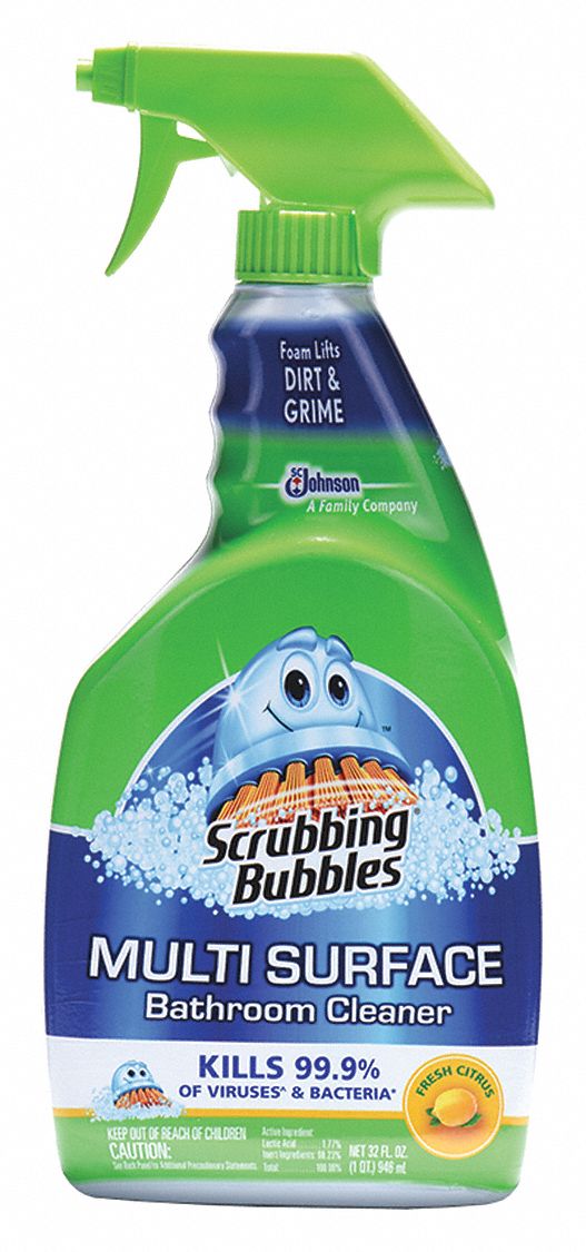 Scrubbing Bubbles Multi Surface Bathroom Cleaner Sds Bathroom Poster
