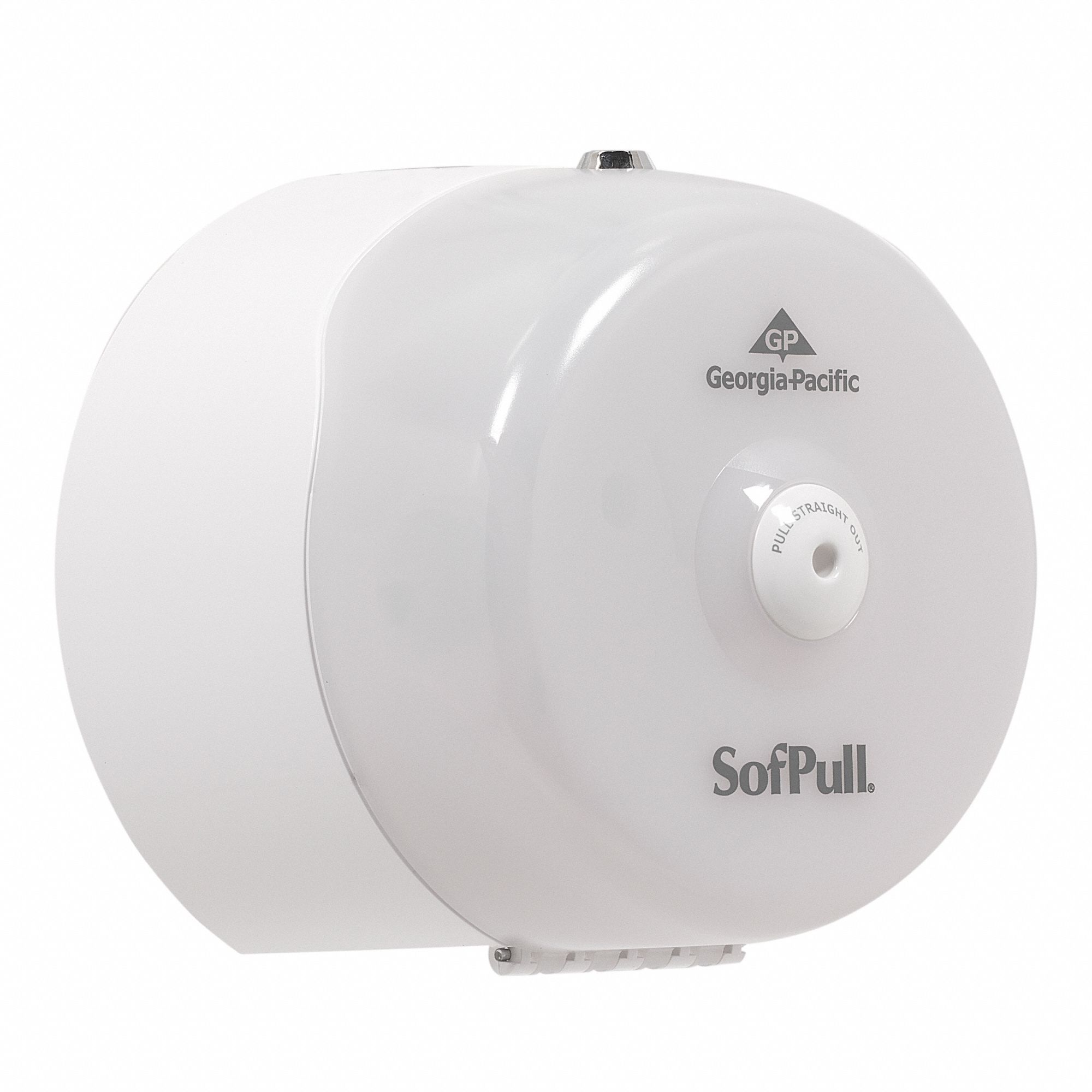 Toilet Paper Dispenser, SofPull(R), White, Center Pull