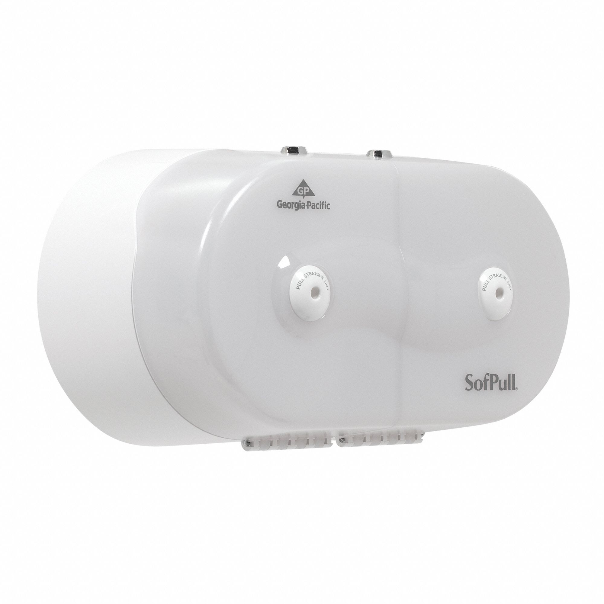 Toilet Paper Dispenser, SofPull(R), White, Center Pull