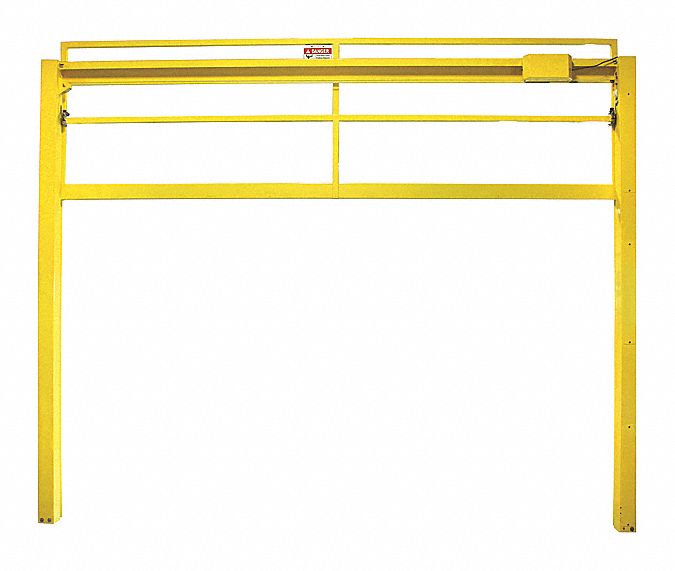 PS DOORS Vertical Safety Gate, 42 in Gate Height, 8 ft Opening Width