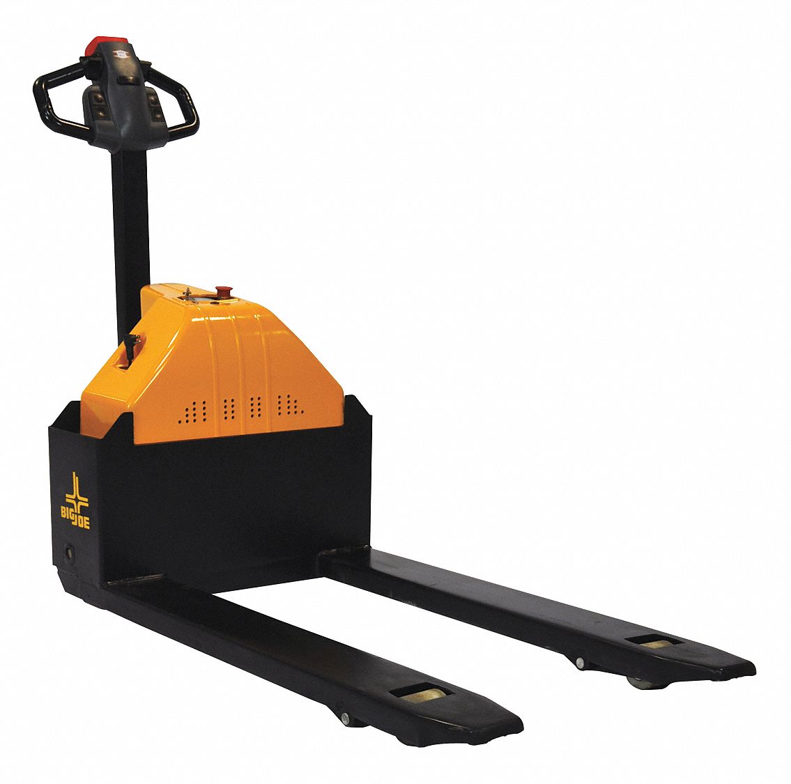 BIG JOE, 3,000 lb Load Capacity, 45 in x 6 in, Powered Pallet Jack
