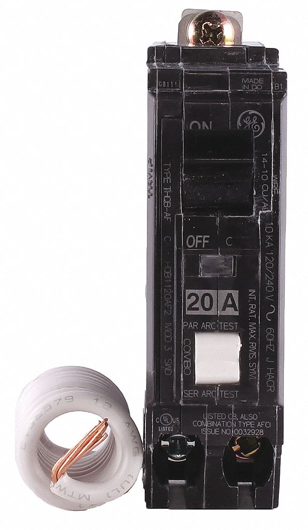 Circuit Breaker,15A,Plug In,120/240V,1P THQL1115AF2 eBay