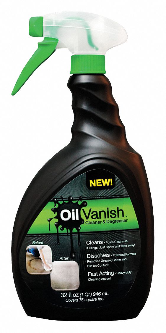 OIL VANISH Cleaner/Degreaser, 32oz, Spray Bottle, PK12 32KL618505