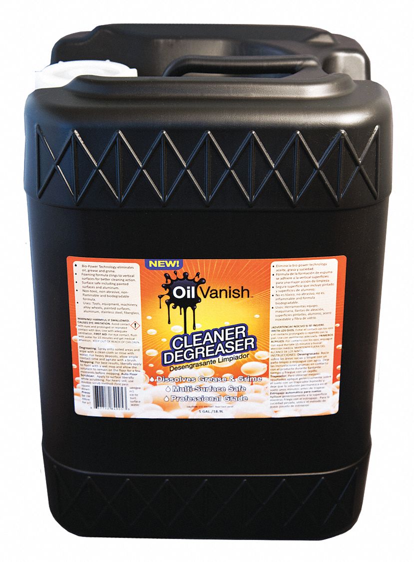 OIL VANISH, Water Based, Bucket, Cleaner/Degreaser 32KL638505005