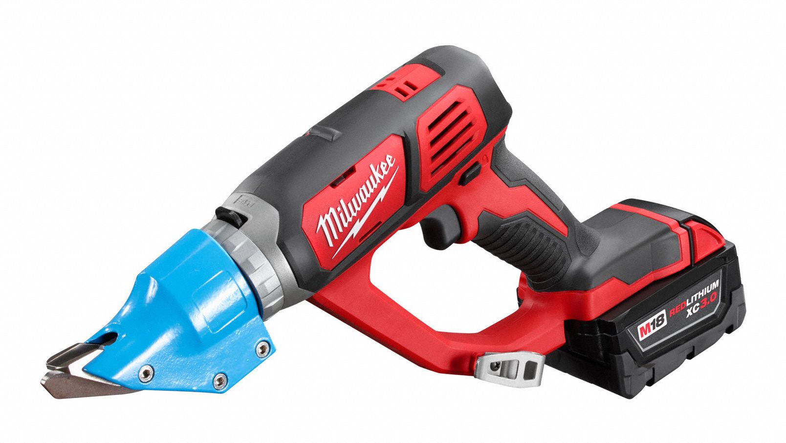 MILWAUKEE Shear Kit: Metal/Steel/Stainless Steel, 18V DC, Double Cut