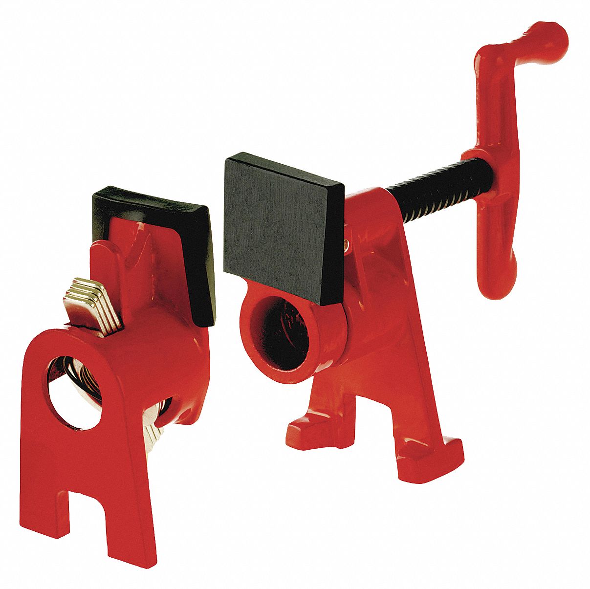 BESSEY Pipe Clamp HStyle, 1 1/2 in Throat Dp (In.), 440 lb Nominal Clamping Pressure 32PJ62