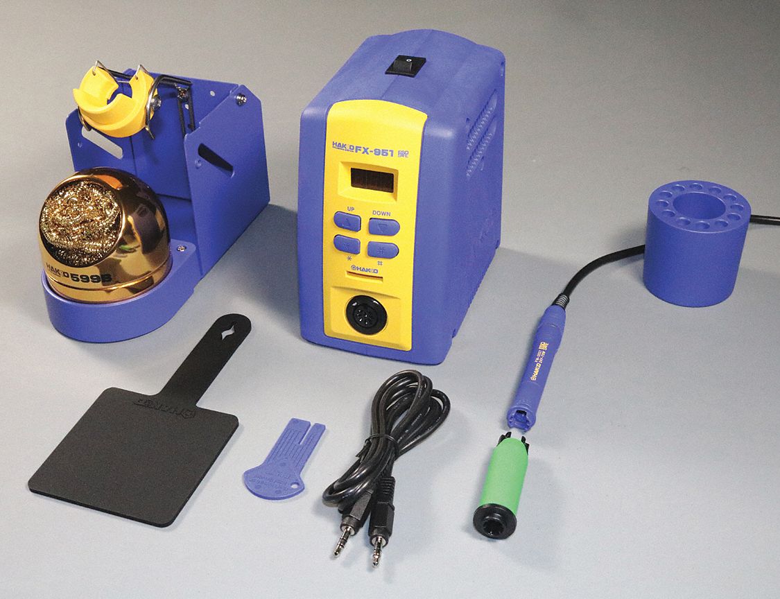 HAKKO Soldering Station, Digital, 75W, ESD Safe 32TV11FX95166