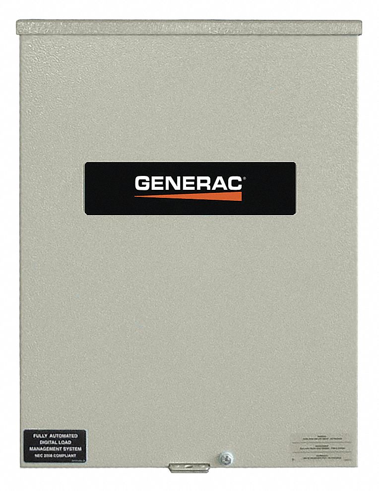 GENERAC TRANSFER SWITCH AUTO,240V,24 IN H Generator Transfer Switches