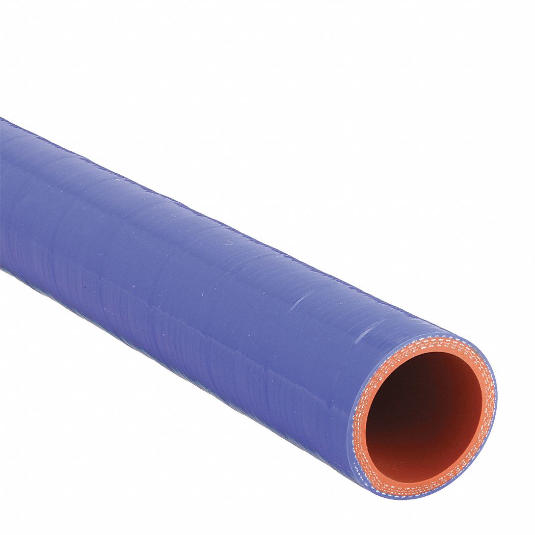 FLEXTECH, 7/8 in Hose Inside Dia., Blue, Heavy Duty Radiator Hose