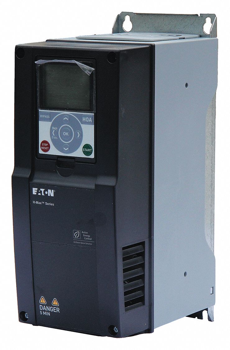 EATON, 240V AC, 7 1/2 hp Max Output Power, Variable Frequency Drive
