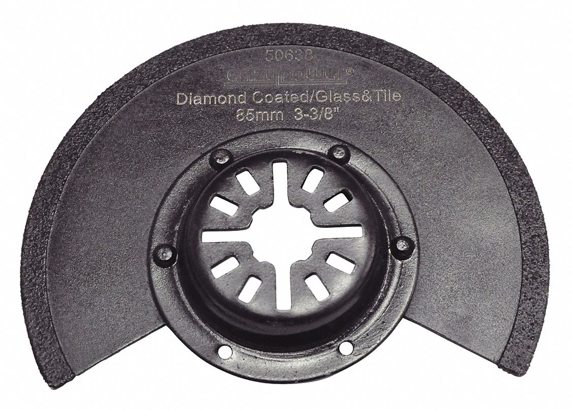 EAZYPOWER Grout Removal Blade, 3 3/8 in Blade Width, 2 1/2 in Blade