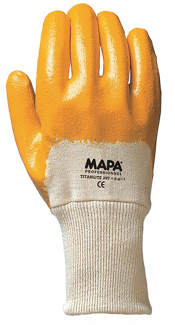 MAPA Coated Gloves, 1 PR 33E985GPA397 Grainger