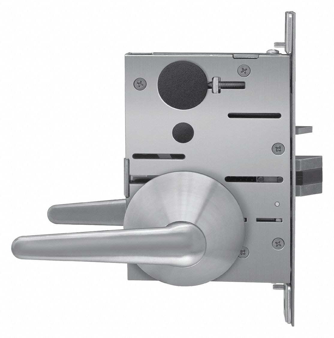 BEST Mortise Lockset Not Graded, LHR 630 Rose, Satin Stainless Steel
