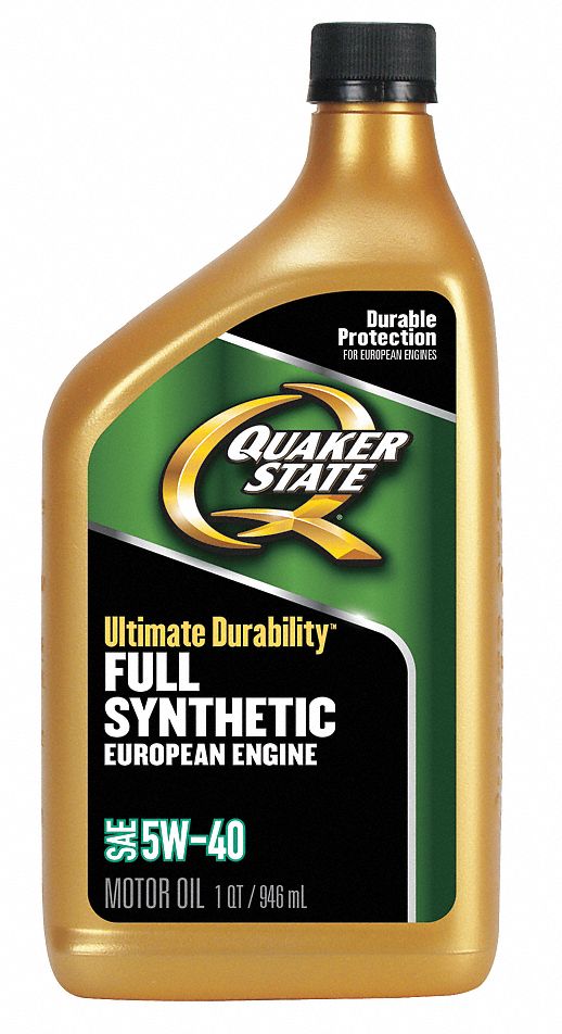 Quaker State Full Synthetic Engine Oil, 1 qt. Bottle, SAE Grade 5W40