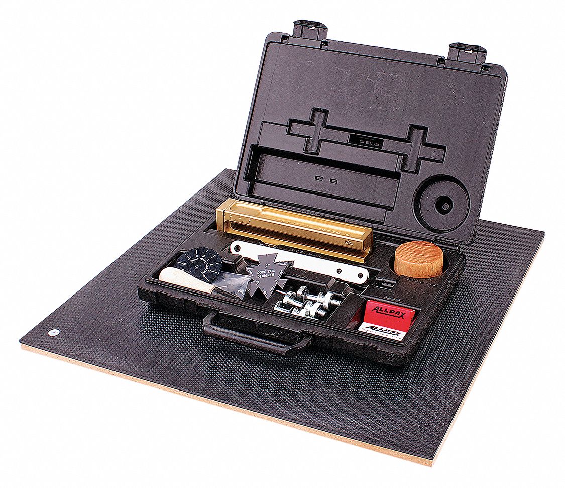 ALLPAX Metric Gasket Cutter Kit, Number of Pieces 30, Cutting Dia. 6 to 635mm, Metric 33HJ60