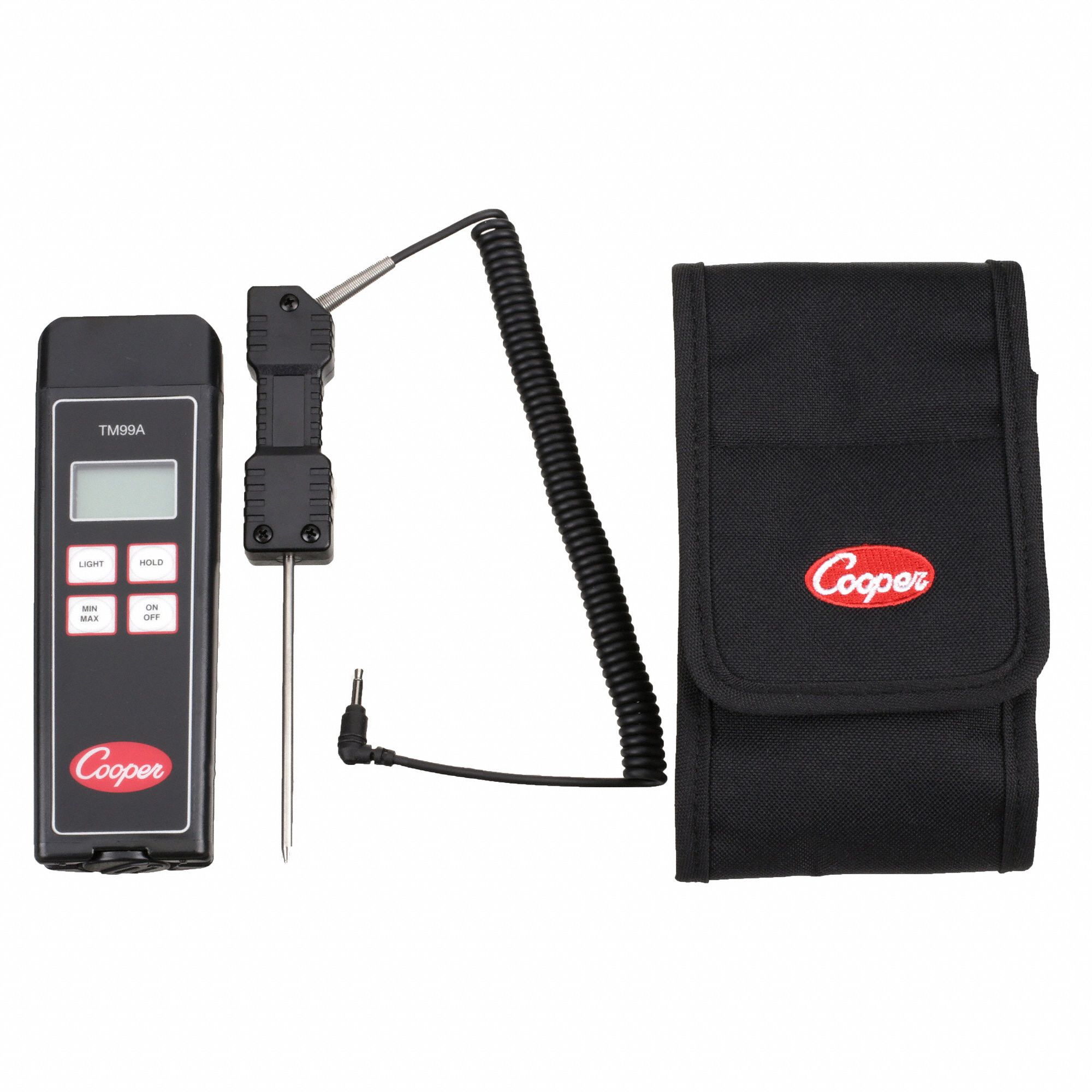 COOPER ATKINS Thermistor Thermometer, Thermistor, Number of Channels 3