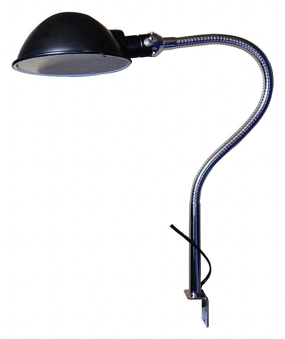 LUMAPRO Gooseneck Task Light, LED, 35 in Arm Length, 800
