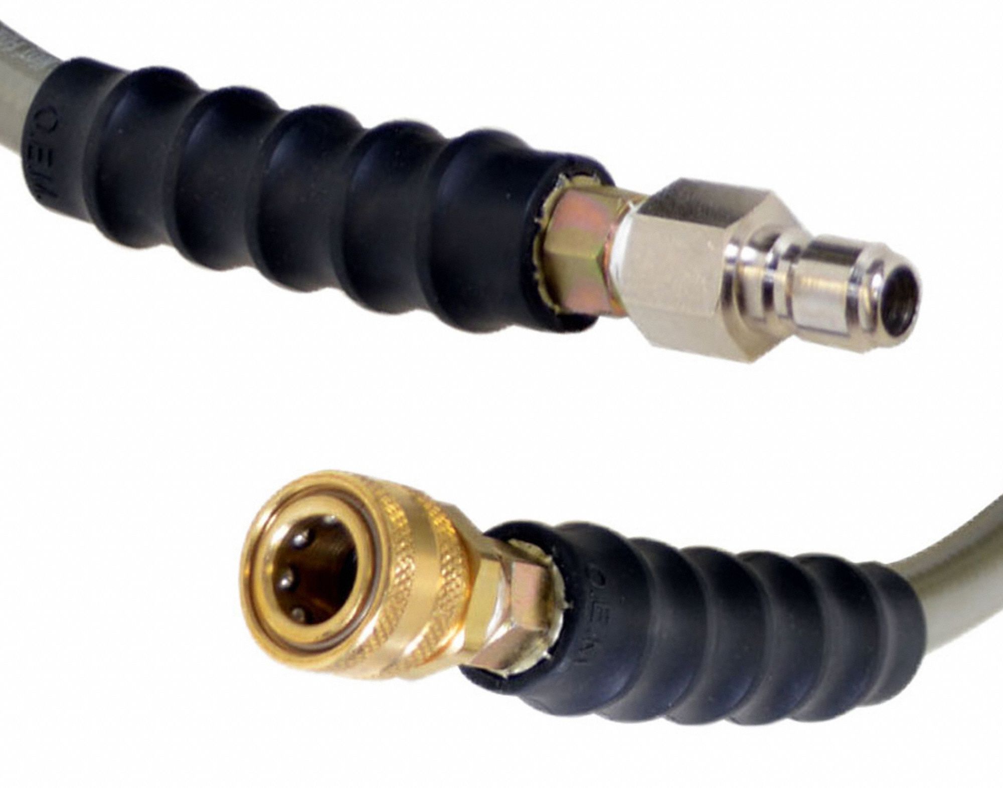 SIMPSON Hot Water Hose, 4500 PSI 3/8 in Hose Inside Dia., 100 ft Hose