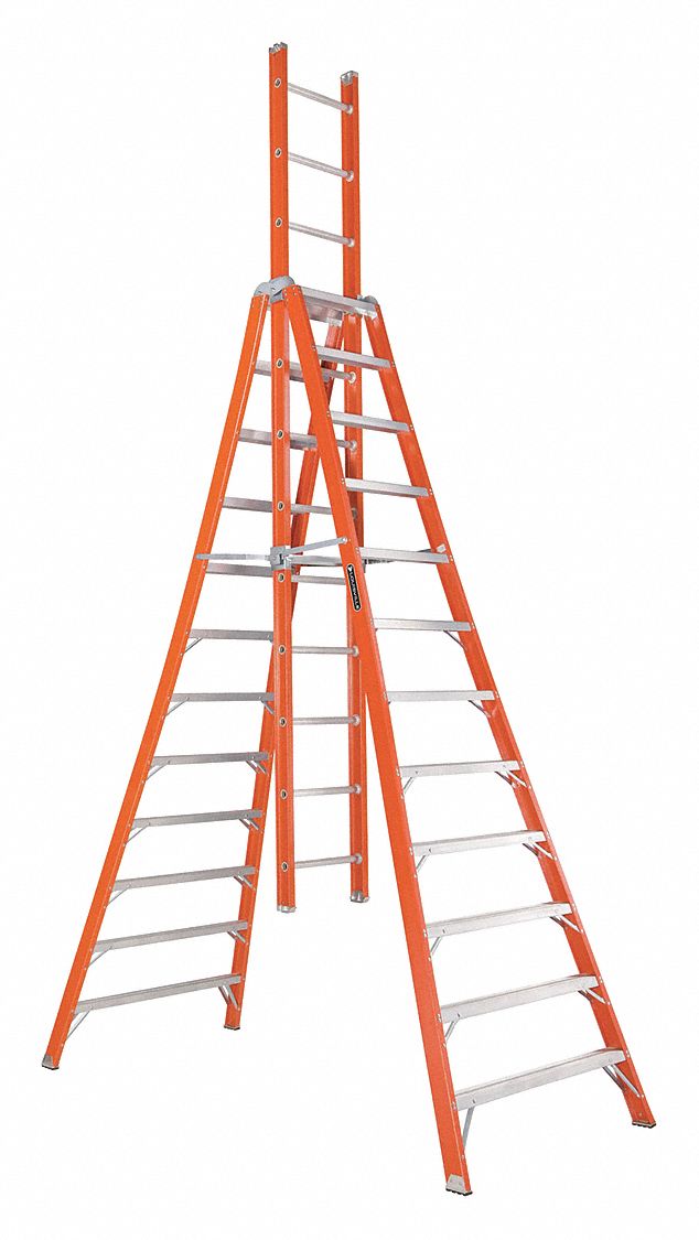 LOUISVILLE 12 ft 300 lb Load Capacity Fiberglass Trestle Extension