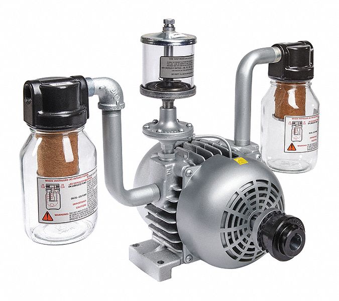 GAST, 1 hp, Separate Drive, Vacuum Pump 33K8782065V2A Grainger