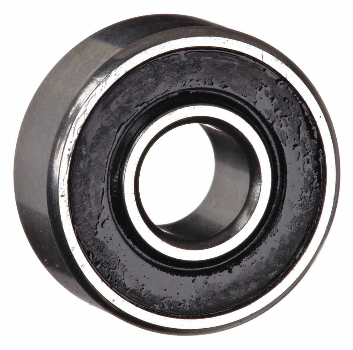 SKF Radial Ball Bearing, Double Shielded, 1.25 in Bore Dia., 2.25 in