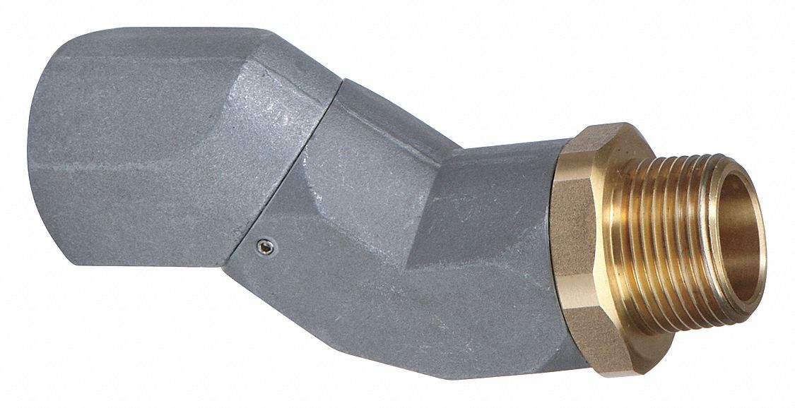 DAYTON, 3/4 in FNPT, 3/4 in MNPT, Fuel Nozzle Swivel 33NT0333NT03