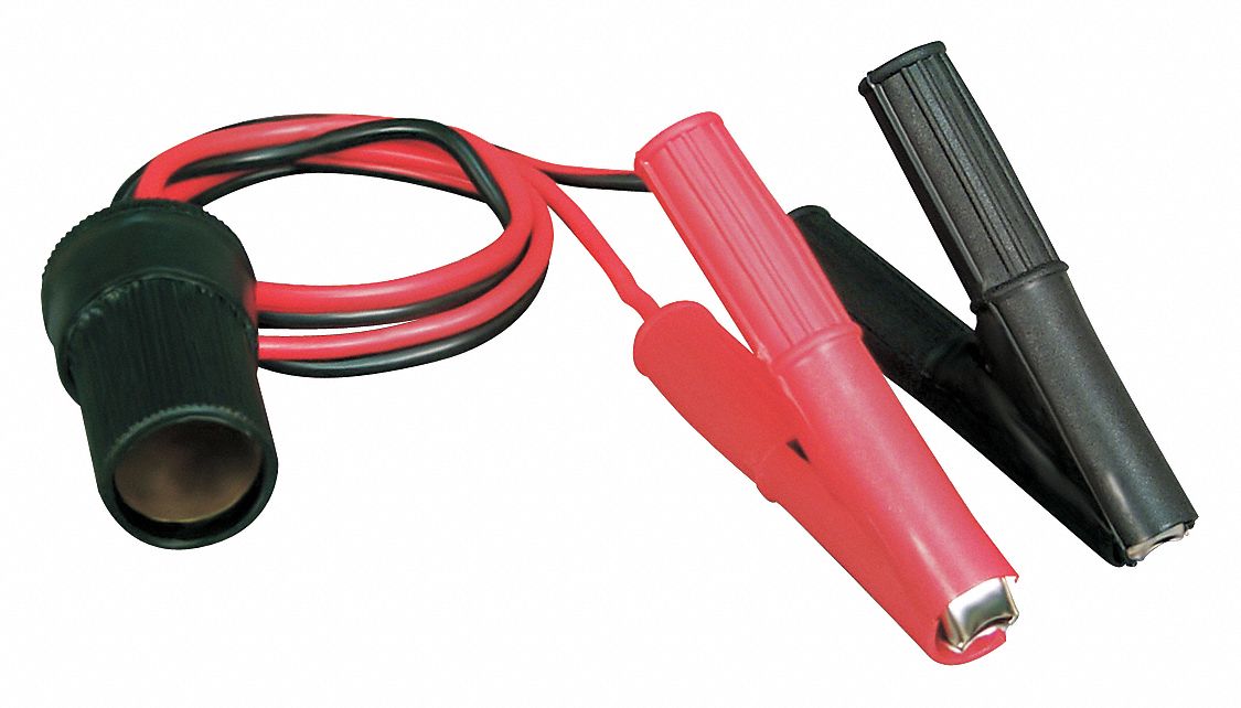 ROADPRO, Plug Adapter, 2 ft 14 AWG Wire, Lighter Socket Adapter with