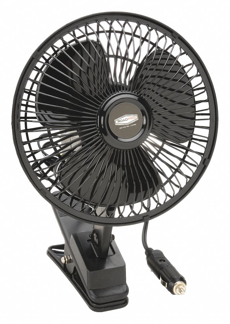 ROADPRO, 12V DC, Plug-In, Car Fan - 33NU71|RP-1137 - Grainger